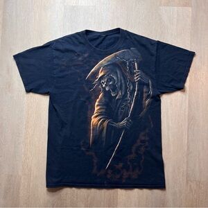 Vintage Y2K 2000s Grim Reaper Graphic tee